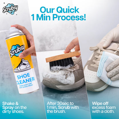 India's #1 Foam-Based Footwear Cleaner (Pack of 2)