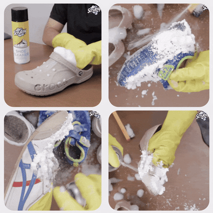 India's #1 Foam-Based Footwear Cleaner (Pack of 2)